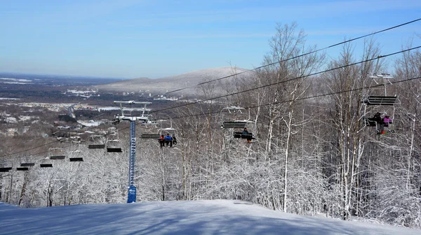 Ski Lift Mountains — Stock Photo, Image