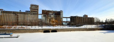 Montreal, Kanada 'daki sanayi fabrikası