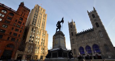 Montreal 'de kış vakti