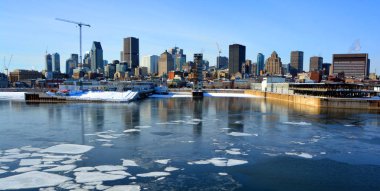 Montreal 'de kış vakti