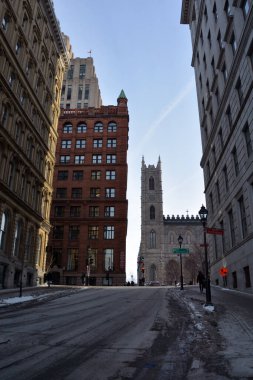 Montreal 'de kış vakti