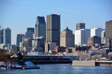 Montreal 'de kış vakti