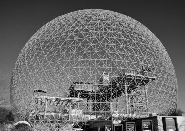 MONTREAL-CANADA AUG. 3: The Biosphere is a museum in Montreal dedicated to the environment. Located at Parc Jean-Drapeau in the former pavilion of the United States on Aug. 3 2012 Montreal, Canada