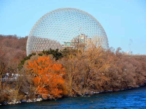 Montreal Canadá Feb 2017 Biosfera Museo Montreal Dedicado Medio Ambiente — Foto de Stock
