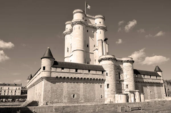 Paris France 2019 Chateau Vincennes Uma Enorme Fortaleza Real Francesa — Fotografia de Stock