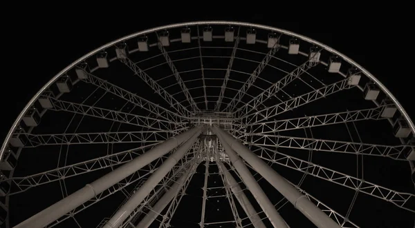 Montreal Canada Grande Roue Montreal Cea Mai Înaltă Roată Ferris — Fotografie, imagine de stoc