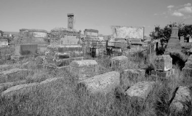 NORADUZ ARMENIA 09: 19: Noraduz büyük haçkarlar (çapraz taşlar) mezarlığıyla ünlüdür. Orada 900 'e yakın farklı stil ve çağ var..