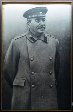 Gori, Gürcistan - 28 Eylül 2016: Bina, müze, Joseph Stalin Gori içinde. Stalin doğduğum şehirde.