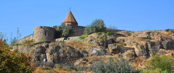 Ararat Plaine Armenia Khor Virap Kloster War Gastgeber Eines Theologischen — Stockfoto