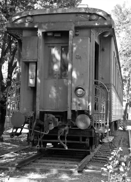 Gori Georgia 2019 Personal Armored Stalin Railway Carriage Train Wagon — Stock Photo, Image