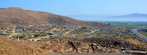 Ararat Plaine Armenia Friedhof Des Khor Virap Klosters Lohnt Sich — Stockfoto
