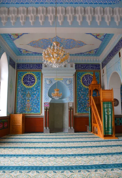 Tbilisi Georgia Interior Sexta Feira Mesquita Jumah Árabe Está Localizado — Fotografia de Stock