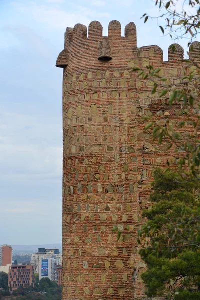Старий Цегляний Історичний Замок — стокове фото