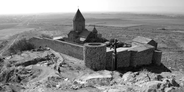 Arménia Plaine Arararato Mosteiro Khor Virap Foi Sede Seminário Teológico — Fotografia de Stock