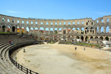 Roma 'daki Roma forumunun manzarası, İtalya