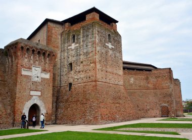 Rimini, İtalya 'daki Sismondo Kalesi Rimini, İtalya' daki Sismondo Kalesi