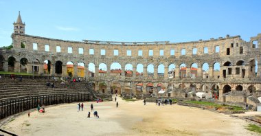 Roma şehri manzarası, İtalya.