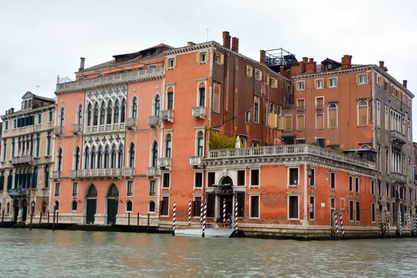 Venice Talya Ocak 2018 Büyük Kanal Kanal Grande Manzarası Güzel — Stok fotoğraf