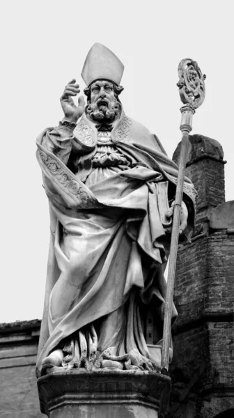 Statue Saint Pierre Paul Rome Italie — Photo