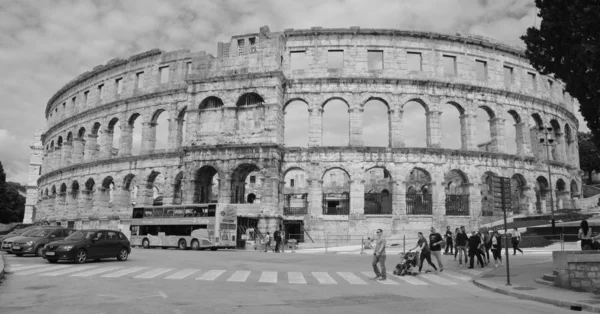 Roma Novembre Colosseo Nella Giornata Estiva — Foto Stock