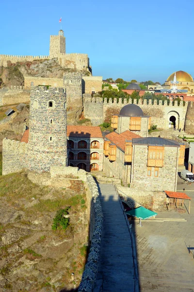 Akhaltsikhe Georgie 2019 Château Rabati Est Une Forteresse Akhaltsikhe Géorgie — Photo