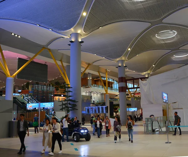 Interior Modern Airport Paris — Stock Photo, Image