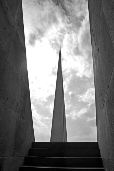 Yerevan Armenia Tsitsernakaberd Armenian Genocide Memorial Complex Armenias Official Memorial — 스톡 사진