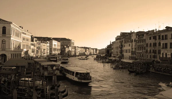Μεγάλο Κανάλι Στη Βενετία Ιταλία — Φωτογραφία Αρχείου