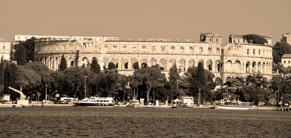 Torri Del Benaco Gardasjön Italien Juni 2010 Slottet Scaliger Byn — Stockfoto