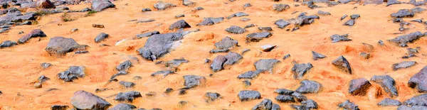 Água Vermelha Mineral Das Nascentes Minerais Gudauri Distrito Kazbegi Fontes — Fotografia de Stock