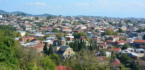Vista Cidade Tbilisi Georgia — Fotografia de Stock