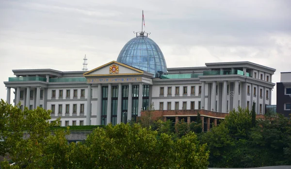 Tbilisi Georgia Τελετουργικό Παλάτι Προεδρική Διοίκηση Γεωργίας Και Προεδρική Κατοικία — Φωτογραφία Αρχείου