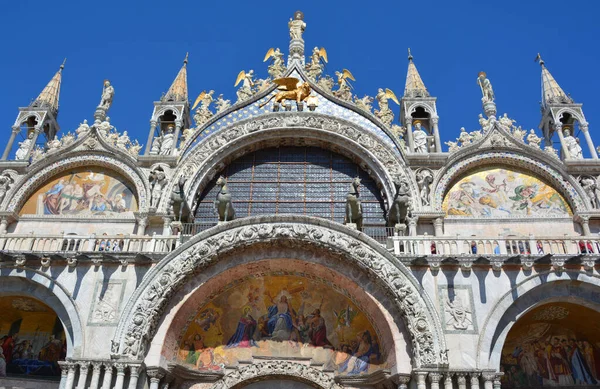 이탈리아 산마르코 베네치아에 마르코 대성당 마르코 대성당 — 스톡 사진