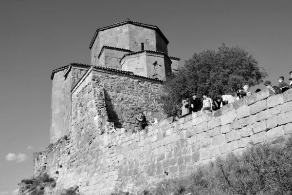 Svetitskhoveli Cathedral Gruzińska Katedra Prawosławna Położona Historycznym Mieście Mccheta — Zdjęcie stockowe