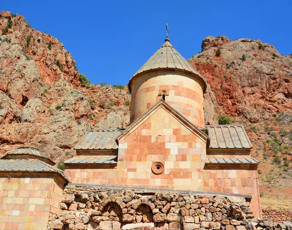 Monasteria Noravanca Armenia Agosto 2017 Famoso Monastero Noravank Punto Riferimento — Foto Stock