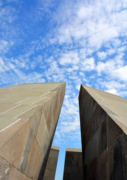 Jerevan Armenia Tsitsernakaberd Arménský Památkový Komplex Genocidy Arménský Oficiální Památník — Stock fotografie