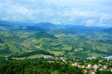 Ekolojik bir cennet ya da Stockberg 'in tepesinden güzel bir manzara - İsviçre, St. Gallen Kantonu