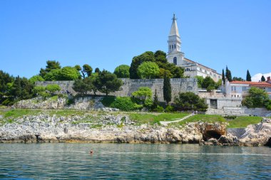 Eski Budva 'nın manzarası, mongol.