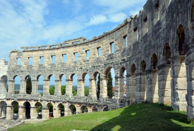 Roma, İtalya 'da antik Roma forumu