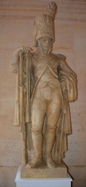 Tapınaktaki aslanın heykeli