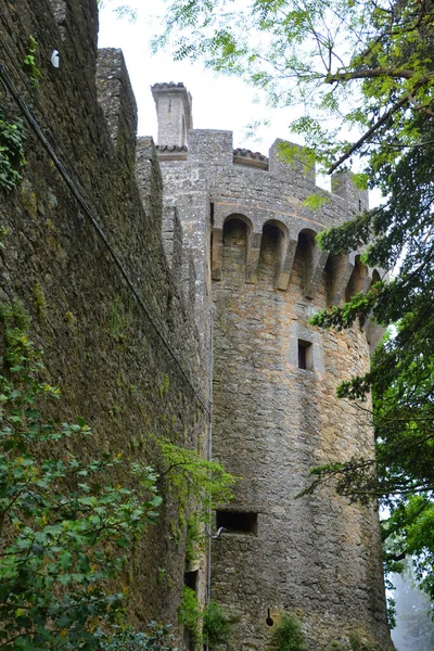 Vista Castelo Cidade Carcassonne — Fotografia de Stock