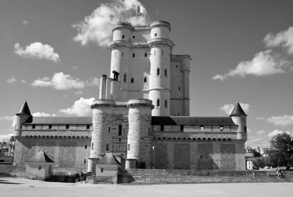 Vista Exterior Del Castillo Vincennes Chateau Vincennes Fortaleza Real Francesa —  Fotos de Stock