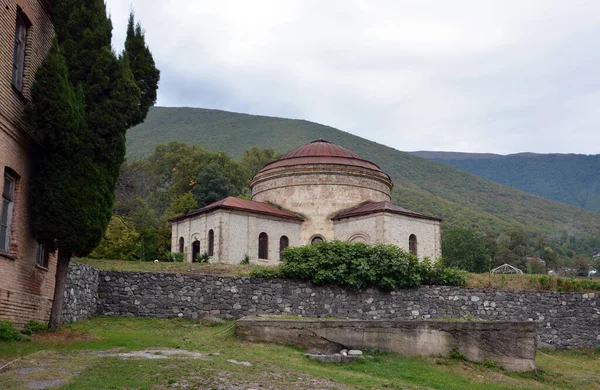 Shaki Azerbaijan Mesquita Khan Velho Shaki Igrejas Albanesas Religião Altamente — Fotografia de Stock