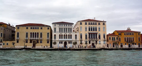 Venice Itália Junho Casas Longo Grande Canal Junho 2015 Veneza — Fotografia de Stock