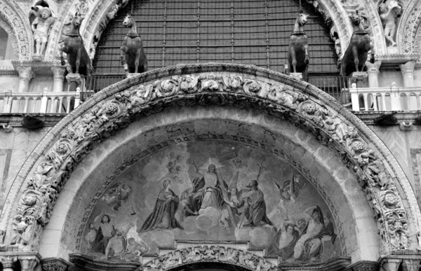 Detail Der Kathedrale Des Georges Venedig Italien — Stockfoto