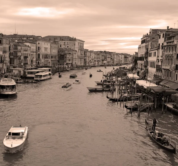 Kilátás Folyóról Velence Olaszország — Stock Fotó