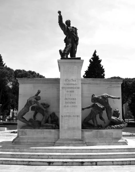 Estatua Histórica Ciudad Europea — Foto de Stock