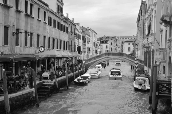 Уличный Вид Венецию — стоковое фото