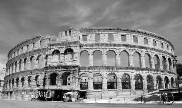 Vista Coliseu Roma Itália — Fotografia de Stock