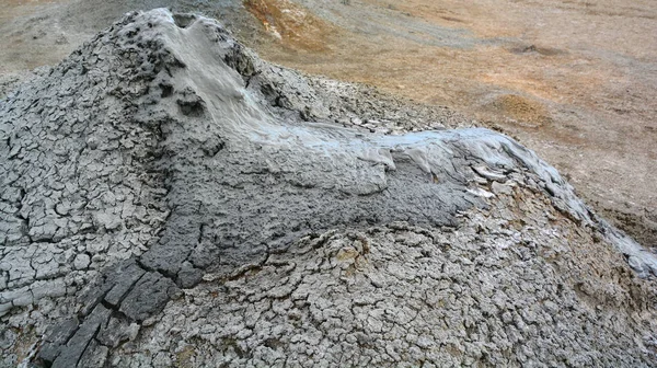 Lervulkaner Gobustan Nära Baku Azerbajdzjan Lervulkan Eller Lerkupol Landform Som — Stockfoto